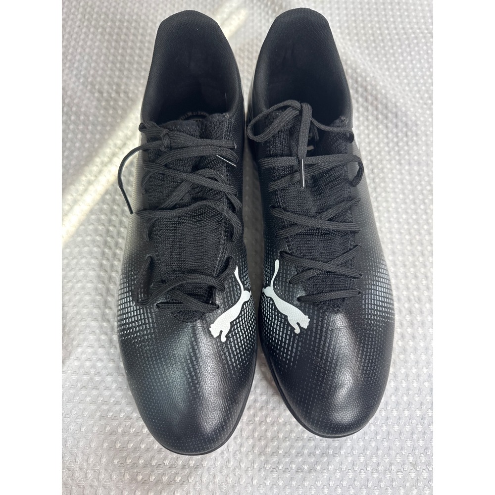 Puma Soccer Cleats Mens 12.5 Ultra 5 Play TT Black White 107726-02 NWOB
